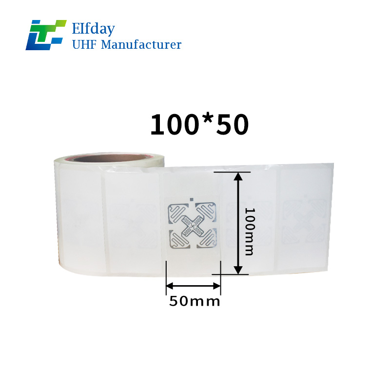 Advanced Secure UHF 915MHz RFID Labels 100*50mm  KM4chip  for Brand Protection